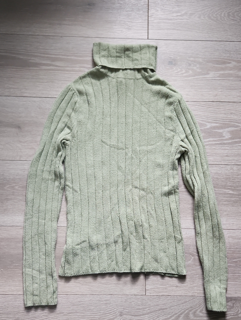 New York & Company Sage Ribbed Turtleneck Sweater